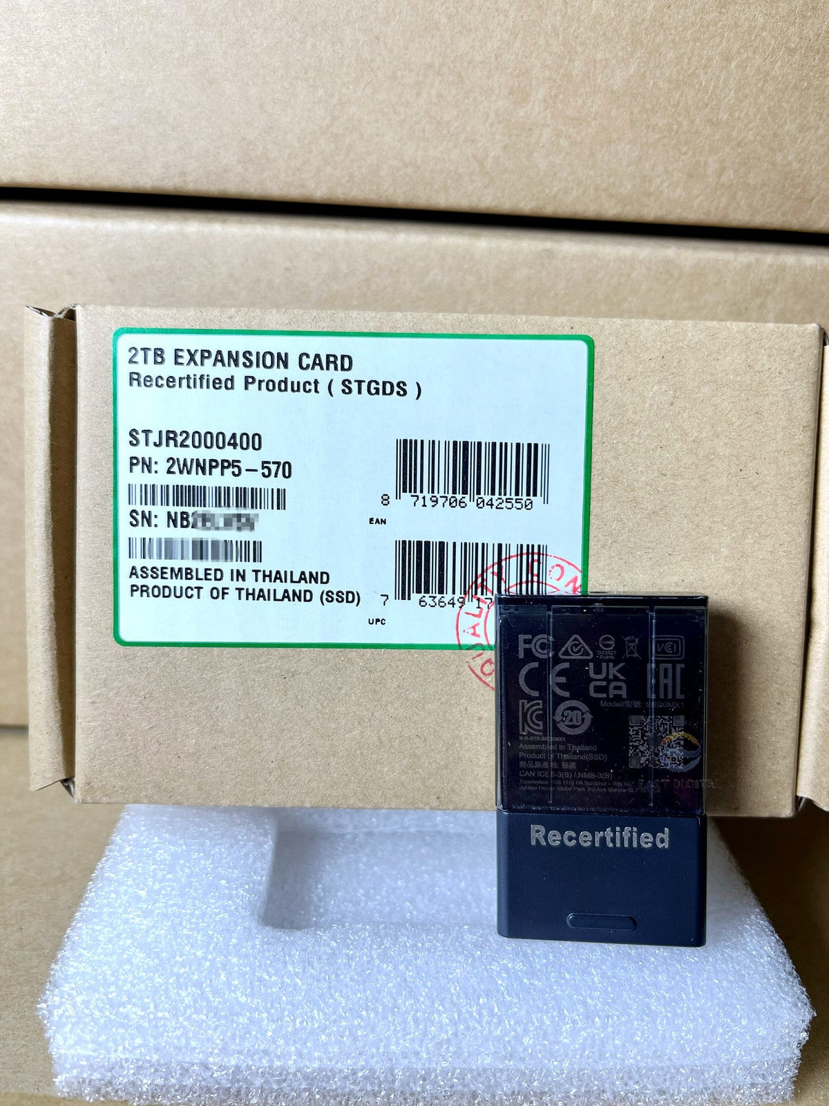 Seagate STJR2000400 2TB Storage Expansion Card for Xbox Series X/S SSD