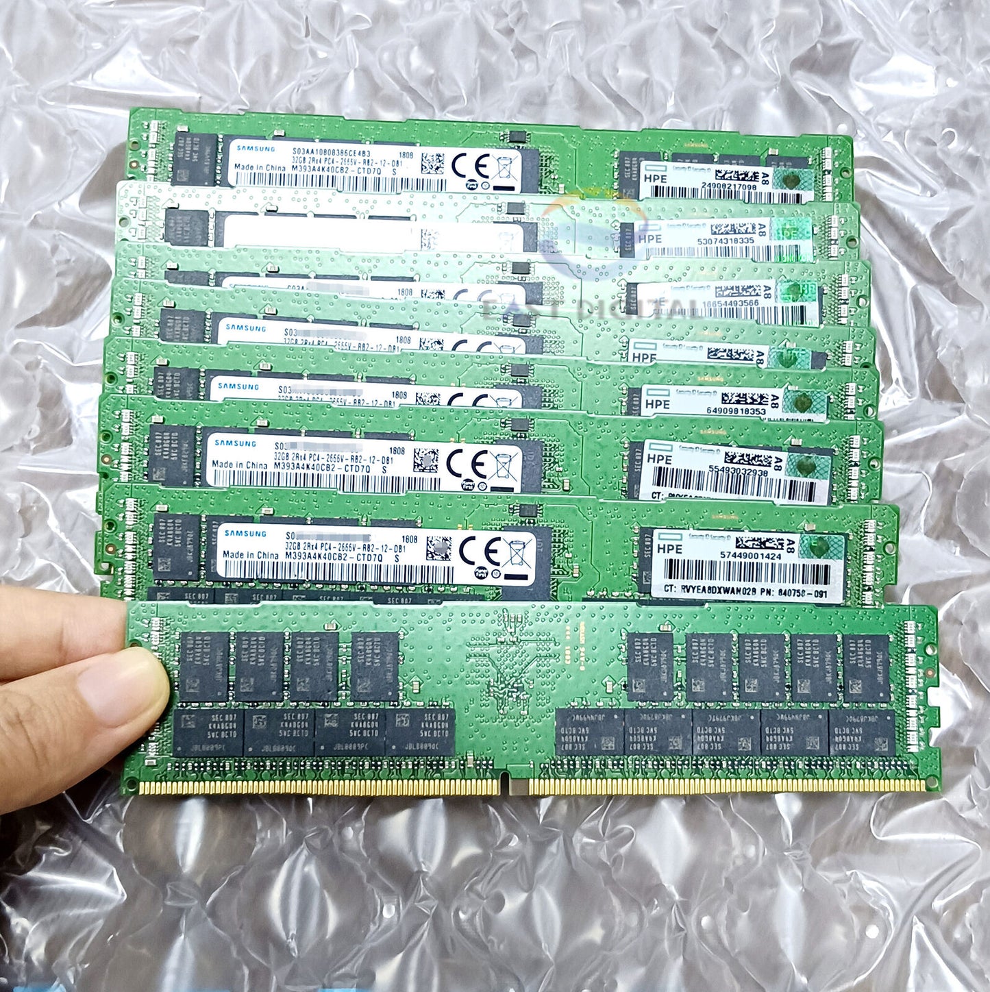 M393A4K40CB2-CTD Samsung 32GB 2RX4 PC4-2666v HPE 840758-091 ECC Server Memory