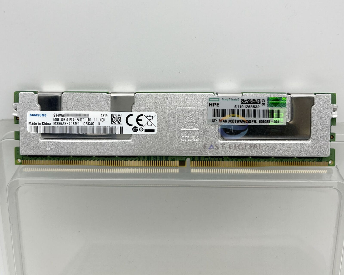 Samsung 64GB 4DRx4 PC4-2400T-L M386A8K40BM1-CRC HPE 809085-091 ECC Server Memory
