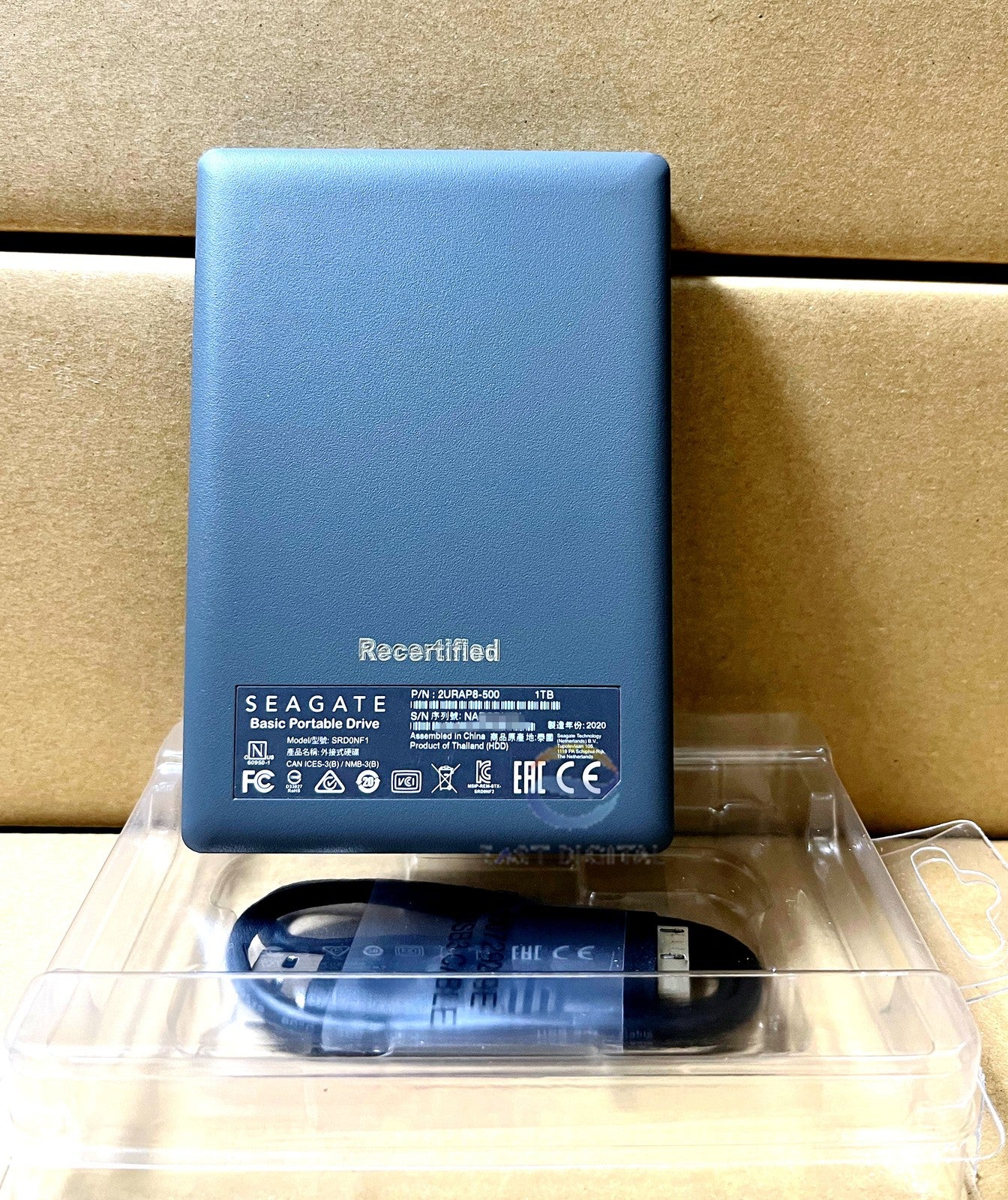 Seagate STJL1000400 Basic 1TB USB 3.0 Portable 2.5" External Hard Drive HDD