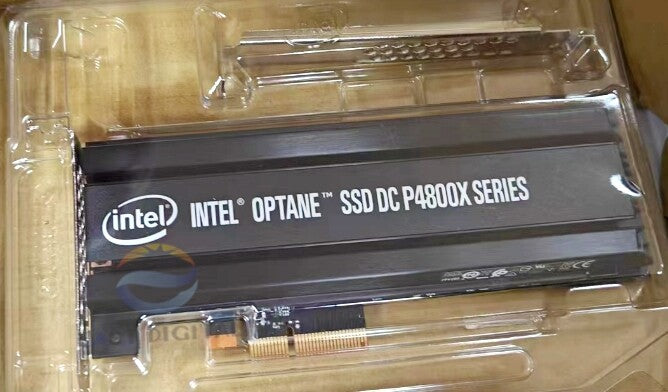 Intel DC P4800X OPTANE SSDPED1K750GA 750GB HHHL PCIe 3.0 NVMe Solid State Drive