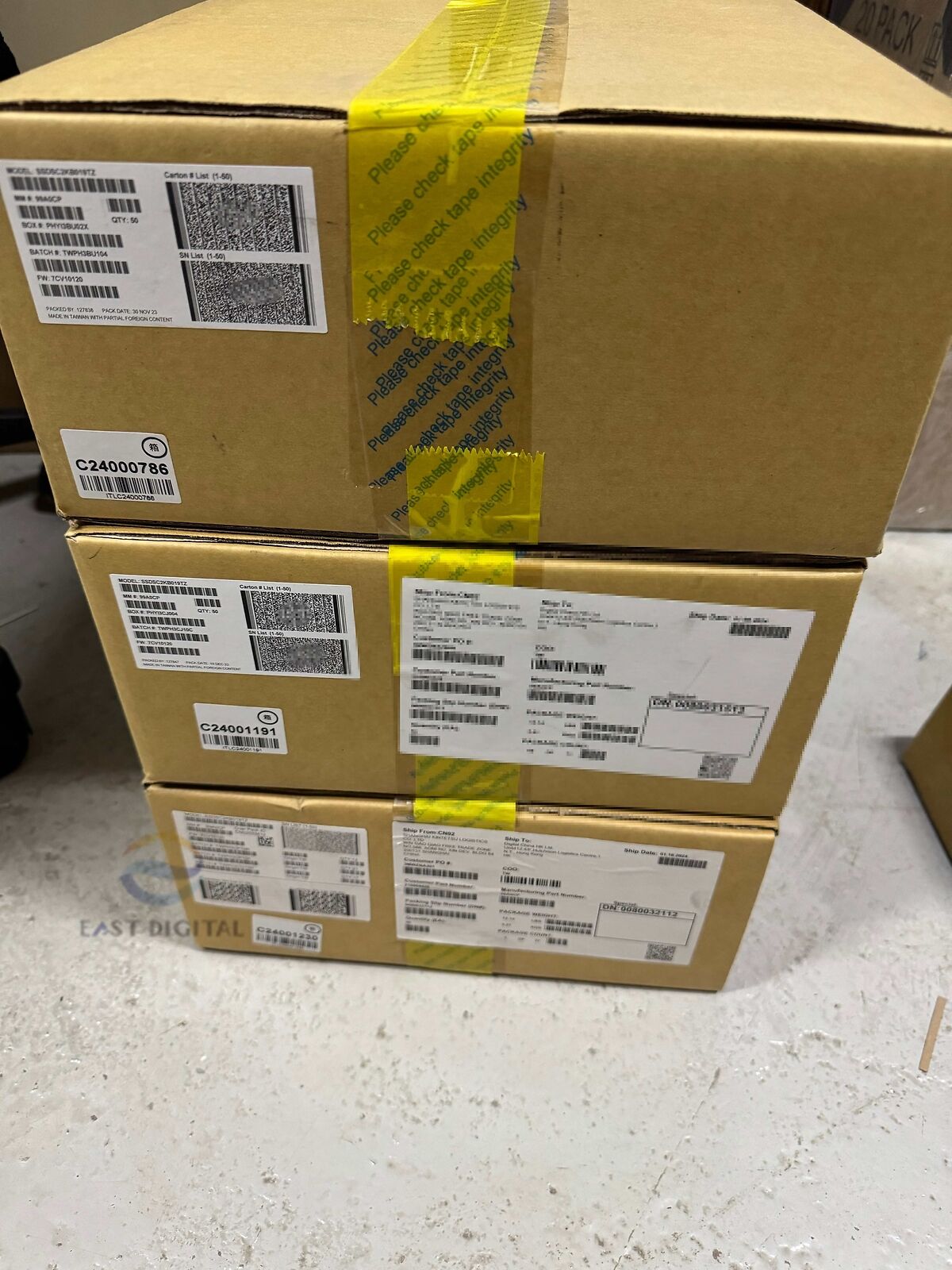 Intel SSDPF2KX019T1M P5520 1.92TB PCIE4.0 NVMe U.2 2.5" SSD Brand New