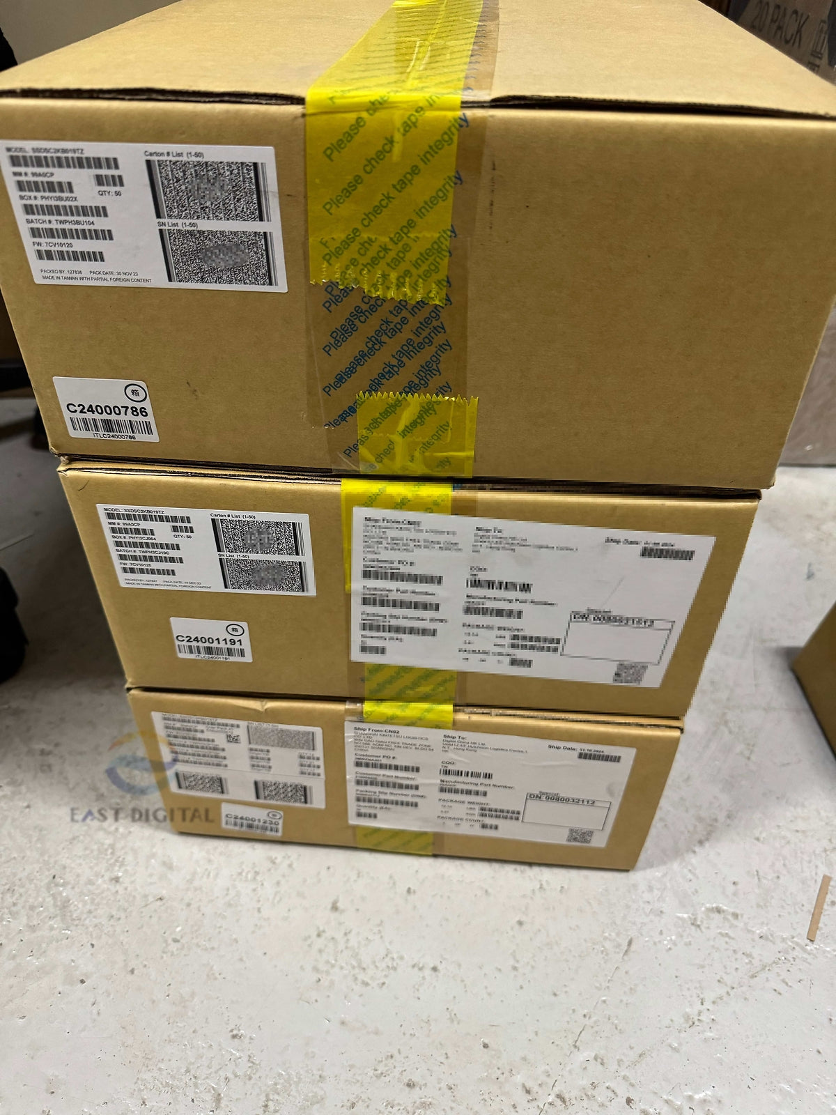Intel SSDPF2KX076T1 P5520 2.5'' 7.68TB SSD U.2 PCIe 4.0 NVME Solid State Drive New
