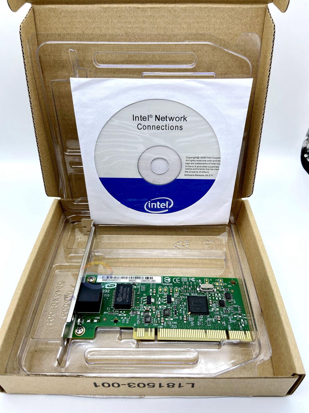 Intel PRO/1000 PWLA8391GTBLK GT DESKTOP ADAPTER Network Card With YottaMark