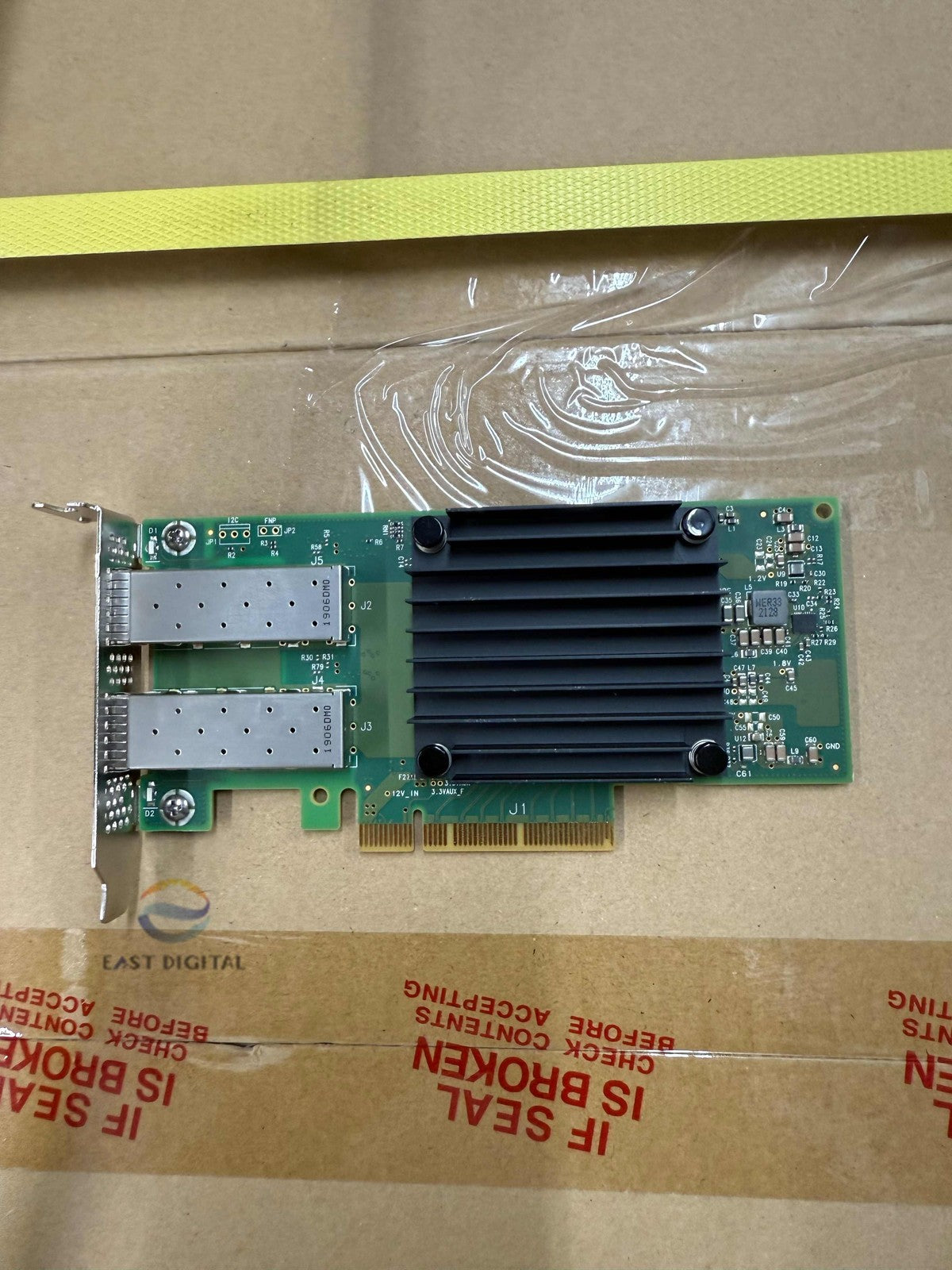 Dell Mellanox CX512A-ACAT KCMKJ 0KCMKJ 25GbE SFP28 Dual Port Network Adapter