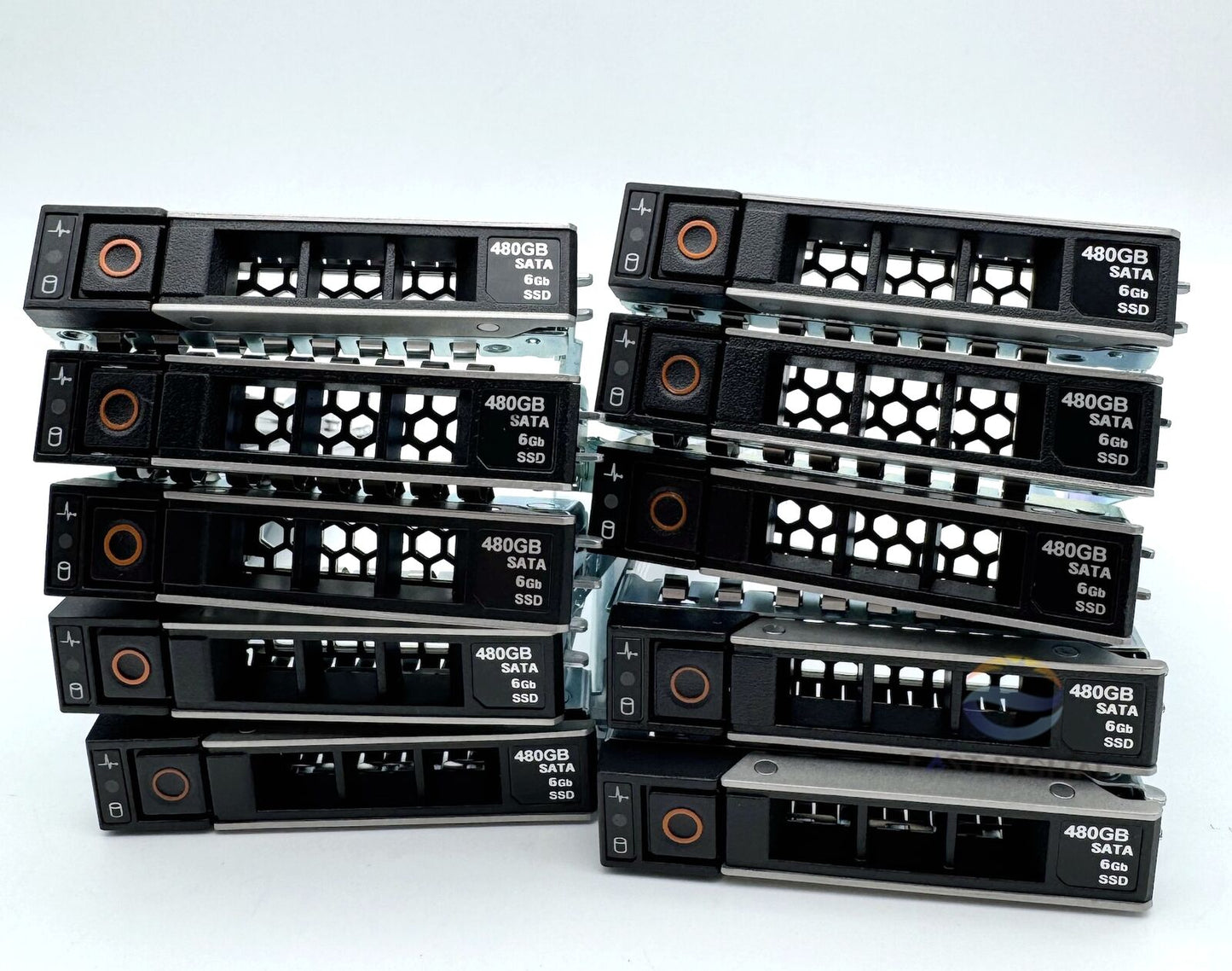 Lot 10 DXD9H Dell G14 R/T-Series Hot Plug SAS/SATA 2.5" HDD Tray Caddy R640 R740