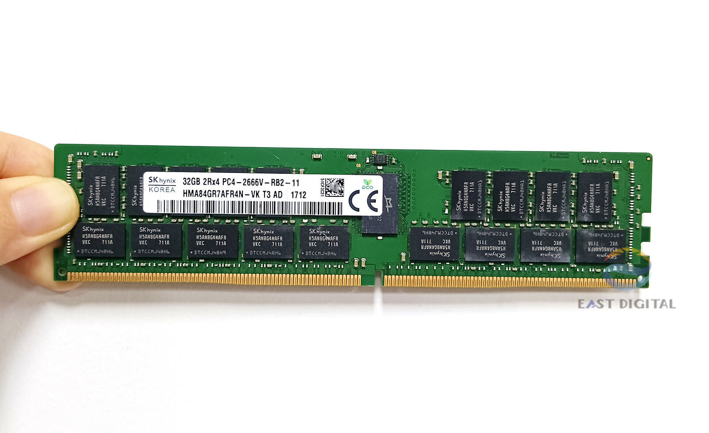 HMA84GR7AFR4N-VK Skhynix 32GB 2RX4 PC4-2666V DDR4 ECC Server Memory