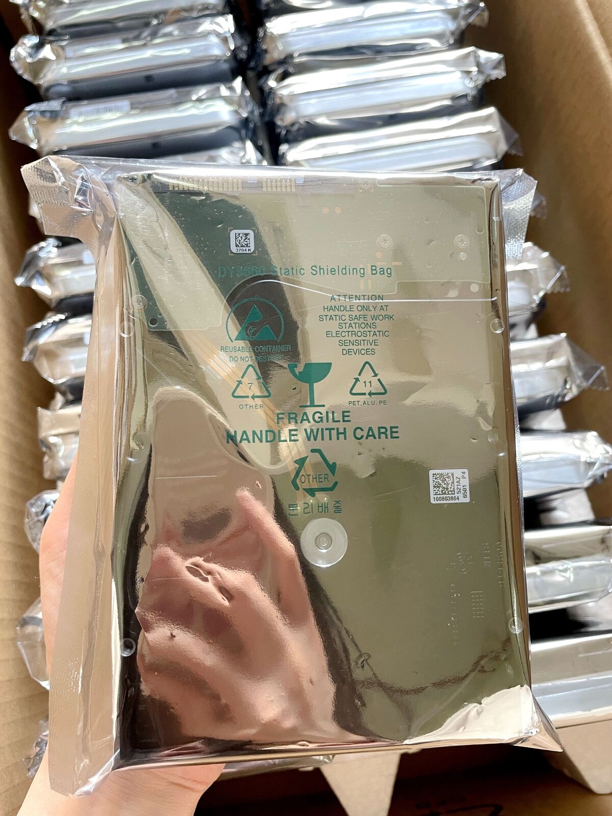 ST12000NM001G Seagate Exos 12TB 3.5 X16 256M Enterprise Internal SATA Hard Drive