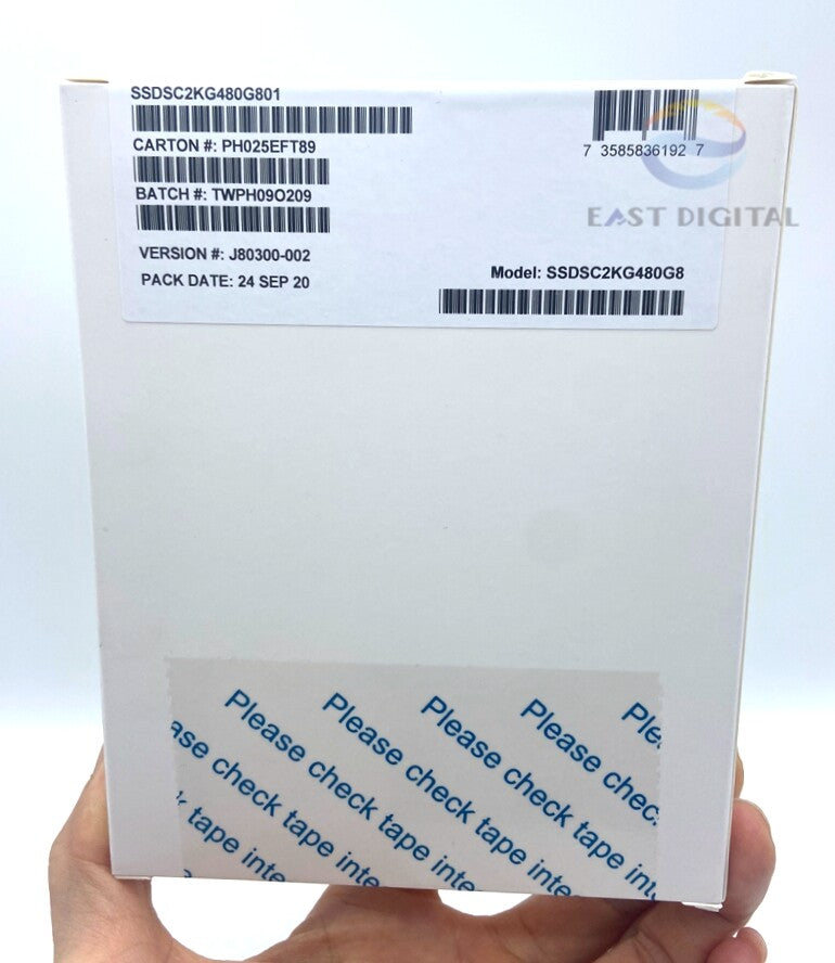 Intel SSDSC2KG480G801 D3-S4610 Series 480GB 2.5'' TLC 3D2 7mm SATA 6Gb/s SSD New