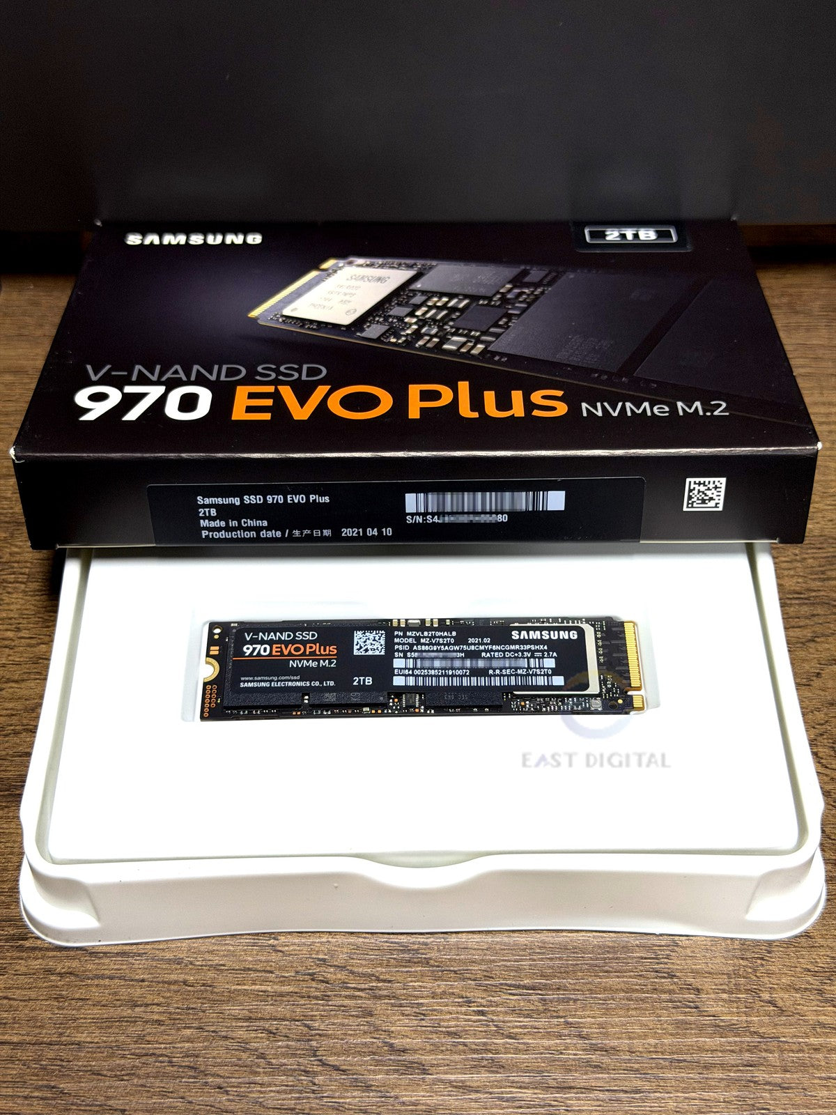 Samsung MZ-V7S2T0 970 EVO Plus 2TB M.2 NVMe PCIe3.0 512MB MZVLB2T0HALB SSD New