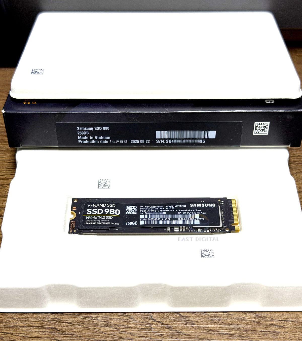 Samsung 980 MZ-V8V250 250GB M.2 PCIe 3.0 NVMe MZVLQ250HBJD Solid State Drive New