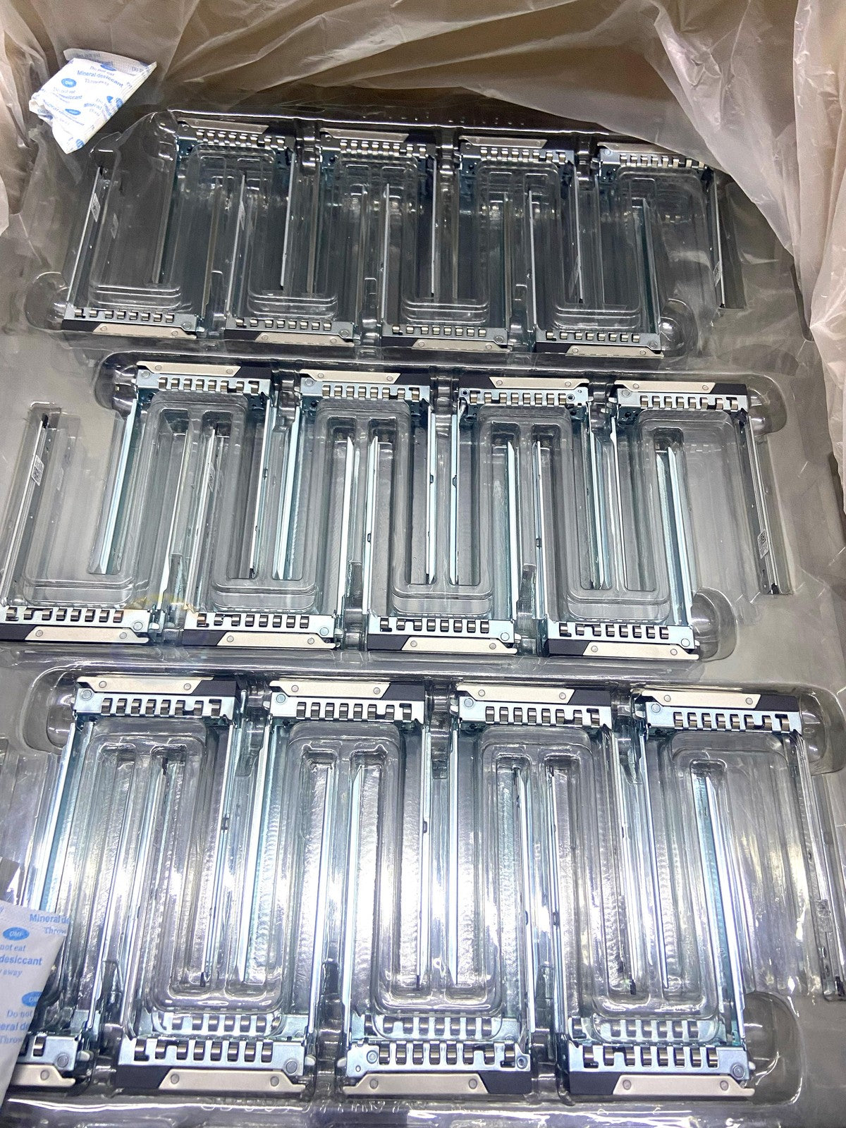Lot 10 DXD9H Dell G14 2.5 SAS SATA HDD Tray Caddy R440 R640 R740 R740XD R940 NEW