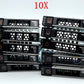 Lot 10 DXD9H Dell G14 R/T-Series Hot Plug SAS/SATA 2.5" HDD Tray Caddy R640 R740
