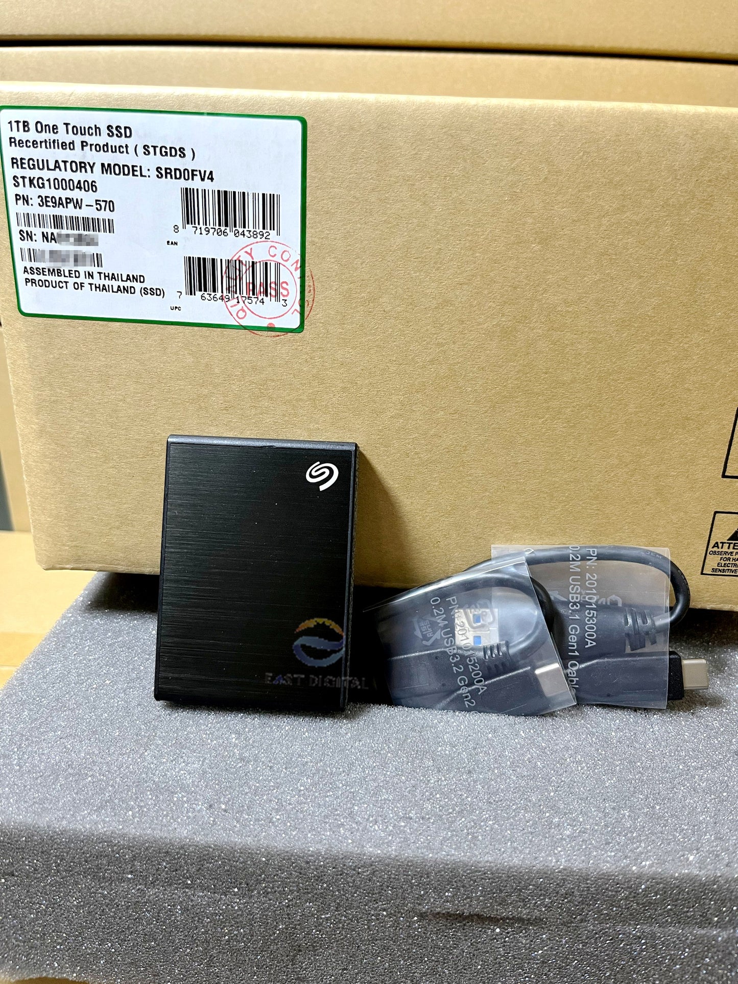 Seagate 500GB 1TB 2TB LaCie Game Xbox One Touch Rugged Mini USB3.0 External SSD