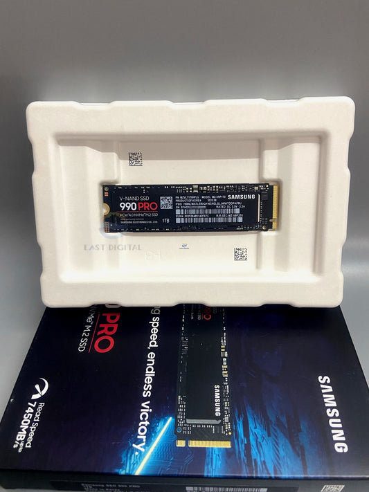 Samsung 990 PRO MZ-V9P1T0 1TB PCIe 4.0 x4 NVMe M.2 2280 Solid State Drive 2025+