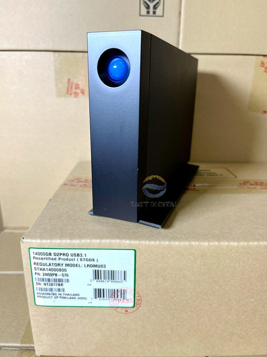 Seagate STHA14000800 14TB 3.5'' D2 Professional USB 3.1 Desktop  External HDD