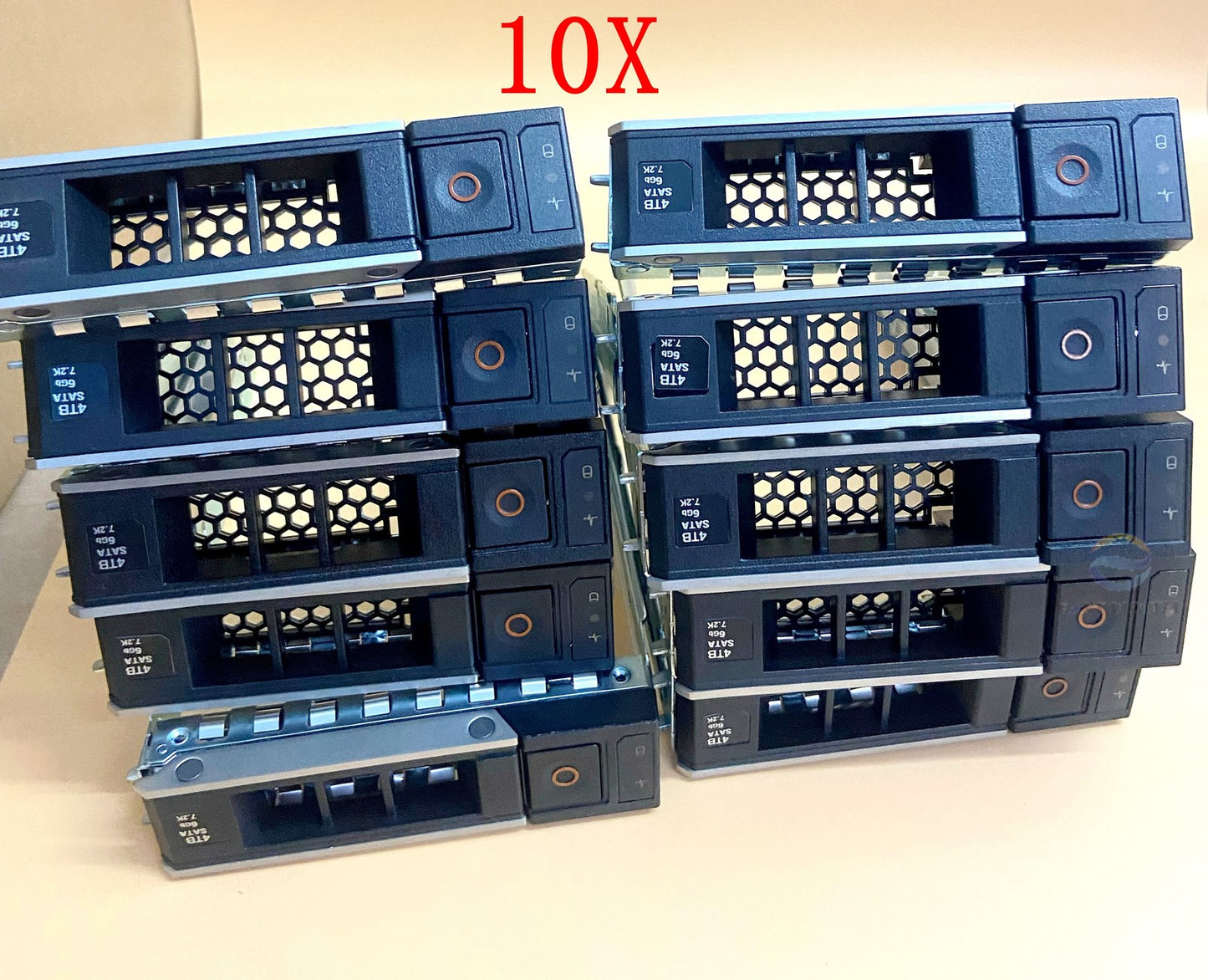 Lot 10 WH5D2 Y796F X7K8W G14 Dell 3.5 SAS SATA HDD Caddy Tray R740 R740xd