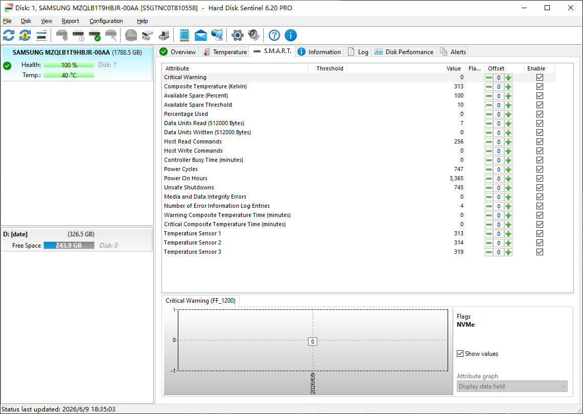 Samsung MZ-QLB1T9B PM983a 1.92TB 2.5" U.2 NVMe PCIe3.0 NVMe Solid State Drive