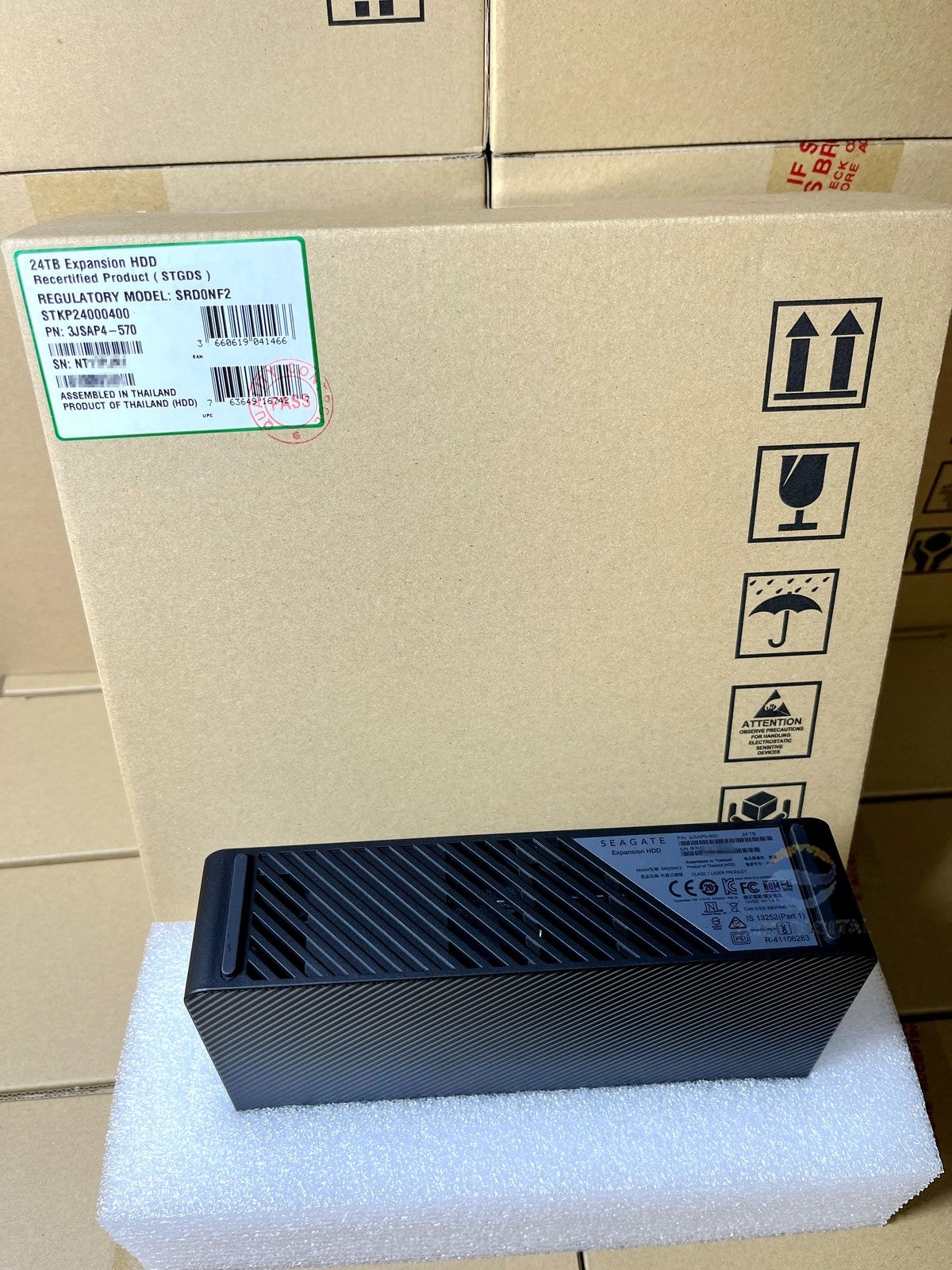 Seagate STKP24000400 24TB Expansion 3.5" USB 3.0 Desktop External Hard Drive