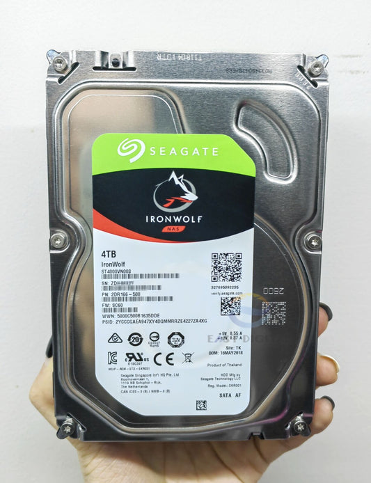 ST4000VN008 Seagate IronWolf 4TB 3.5" SATA NAS 5900RPM 64MB Hard Drive New