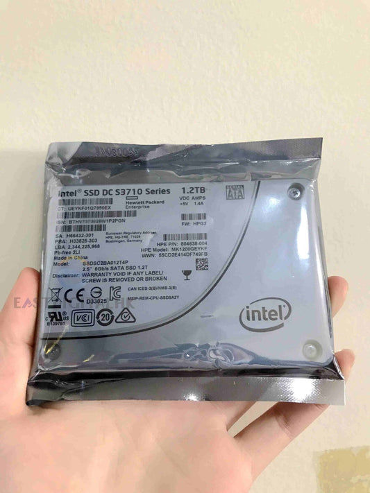 Intel SSD DC S3710 1.2T 6Gb/s MLC 2.5" SATA SSDSC2BA012T4P HPE 804638-004 New