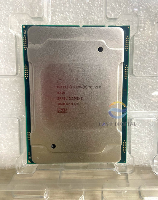 Intel Xeon SILVER 4210 SRFBL 2.20GHZ 10-CORE LGA3647 Server CPU Processor Used