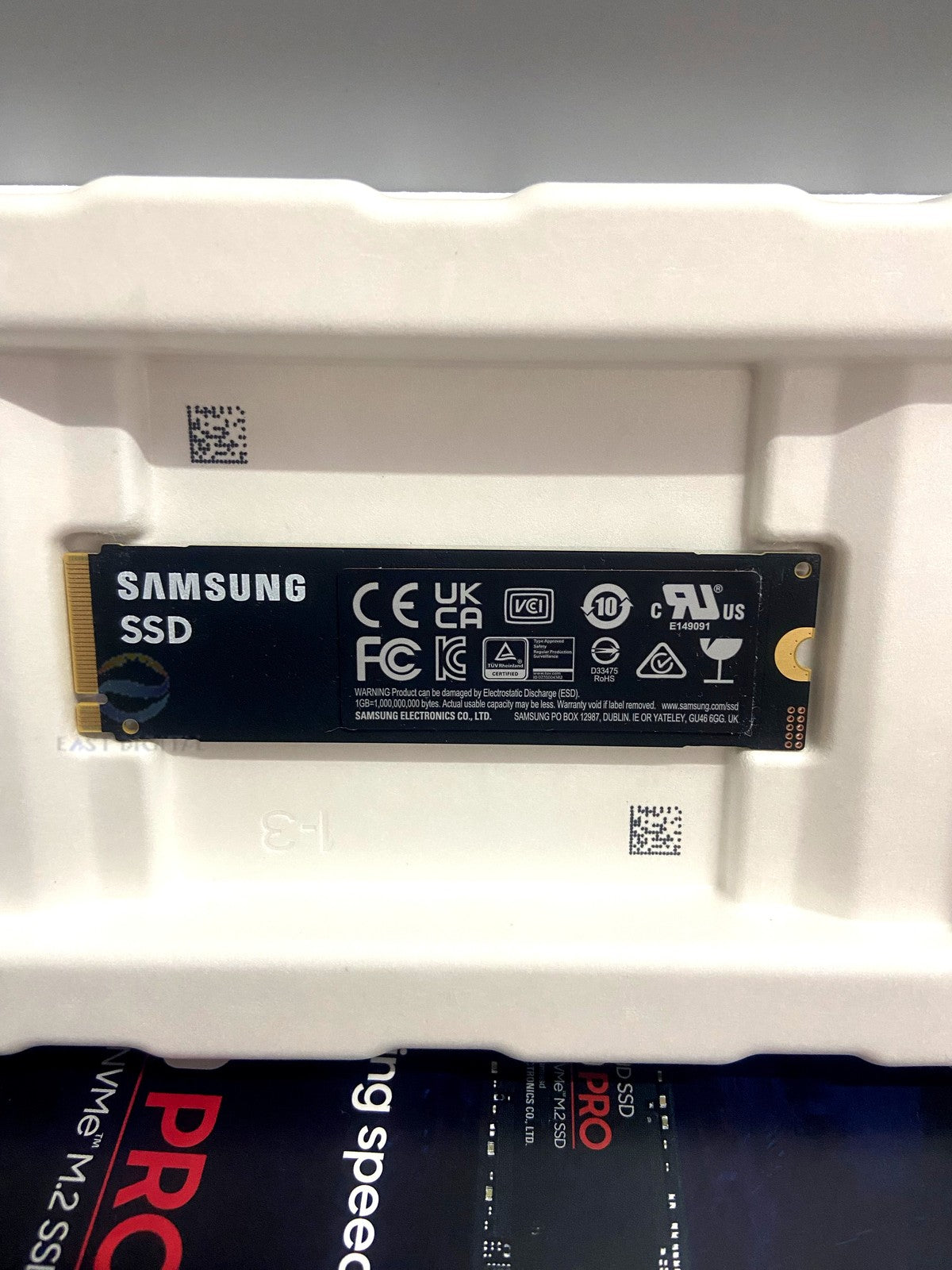 Samsung 990 PRO MZ-V9P1T0 1TB PCIe 4.0 x4 NVMe M.2 2280 Solid State Drive 2025+