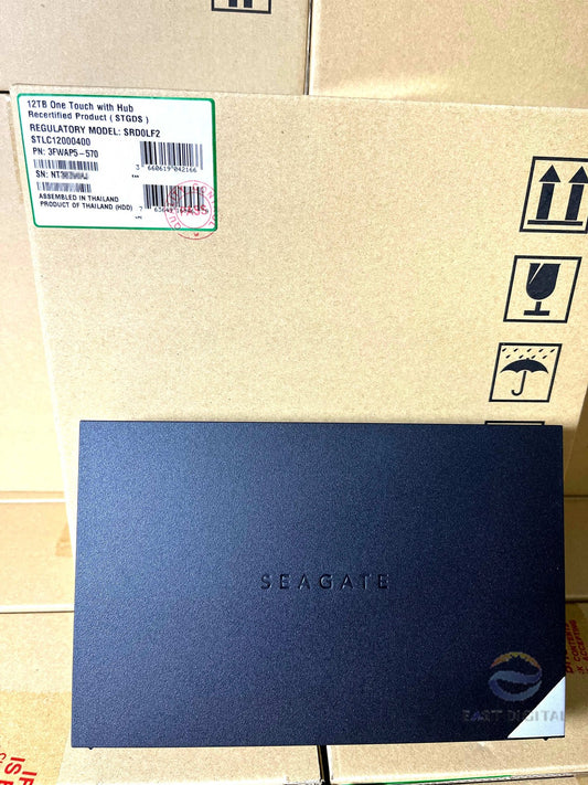 Seagate One Touch Drive Hub 12TB 3.5" External STLC12000400 USB-C Desktop HDD