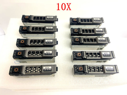Lot 10 0NRX7Y Dell 2.5" SAS SATA HDD Tray Caddy M420 M520 M620 M630 FC630 VRTX