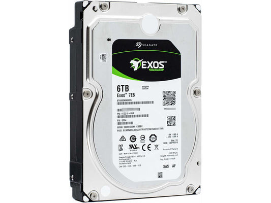 ST6000NM0095 Seagate 6TB SAS Enterprise 7.2K 12Gbps 3.5'' Hard Drive New