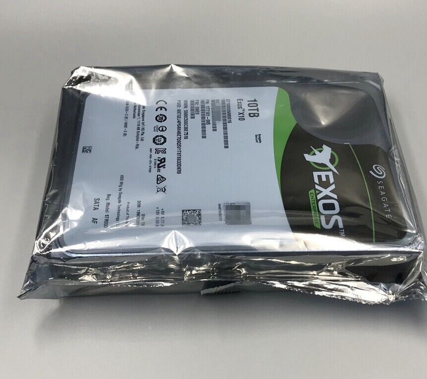 ST10000NM0016 SEAGATE Enterprise 10TB Exos X10 7.2K 6Gb/s 3.5'' SATA Hard Drive