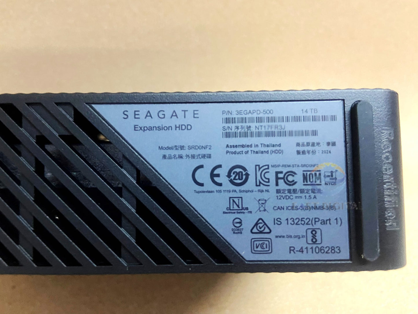 Seagate STKP14000402 14TB Expansion 3.5" USB 3.0 Desktop External Hard Drive