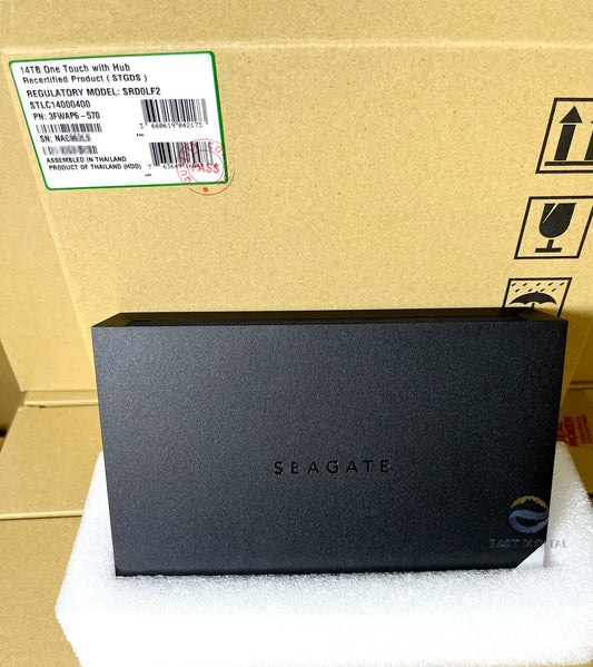 Seagate One Touch Drive Hub 14TB 3.5'' External STLC14000400 USB-C Desktop HDD