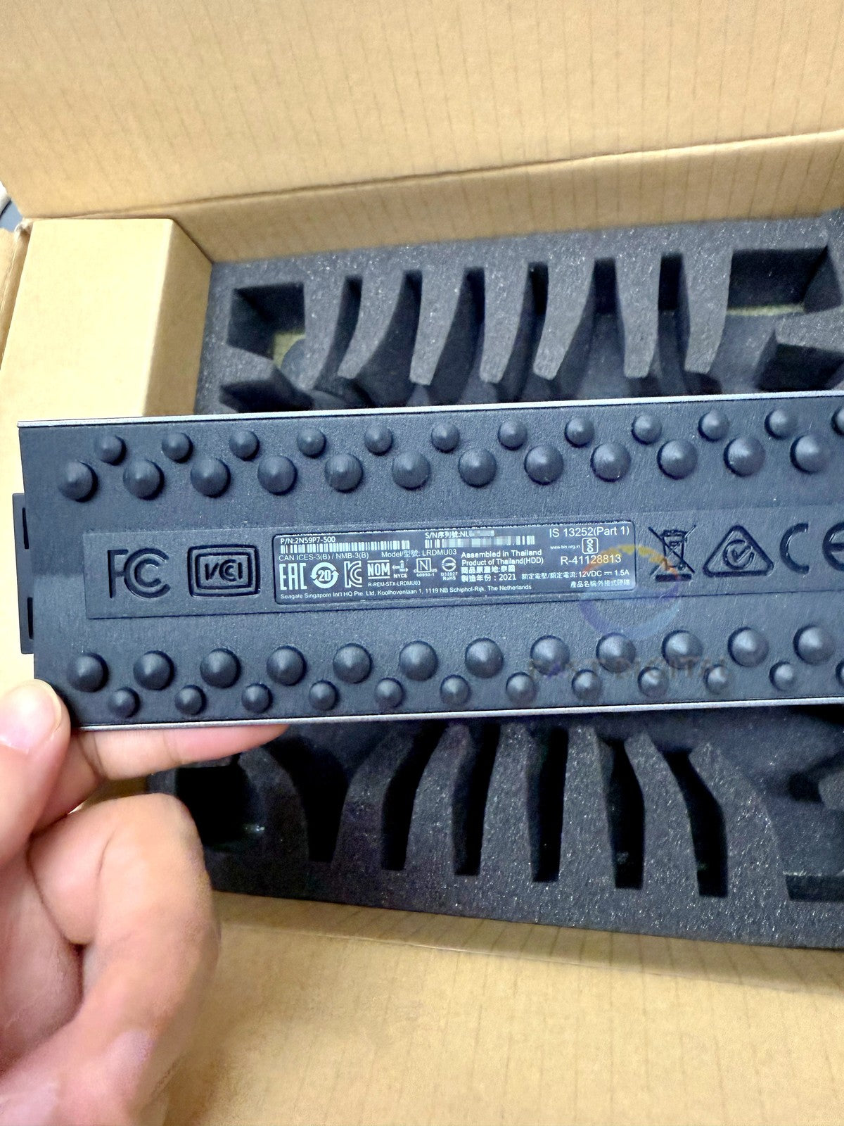 Seagate STHA6000800 D2 Professional 6TB USB3.1 7200 RPM 3.5" External Hard Drive