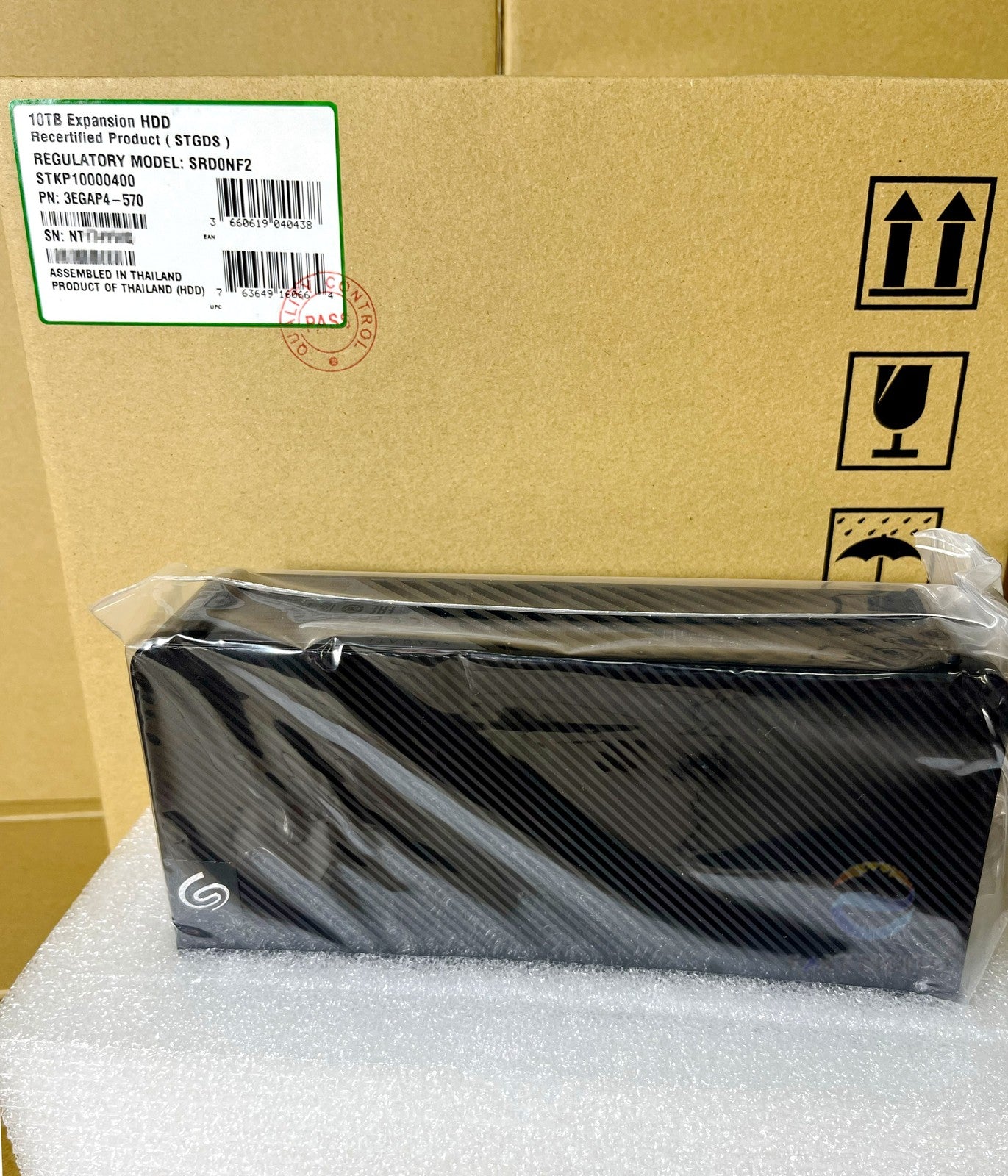 Seagate STKP10000400 10TB Expansion 3.5" USB 3.0 Desktop External Hard Drive