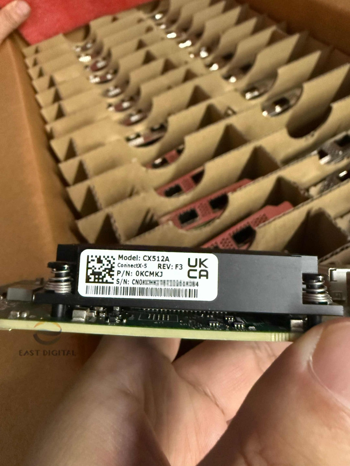 Dell Mellanox CX512A-ACAT KCMKJ 0KCMKJ 25GbE SFP28 Dual Port Network Adapter