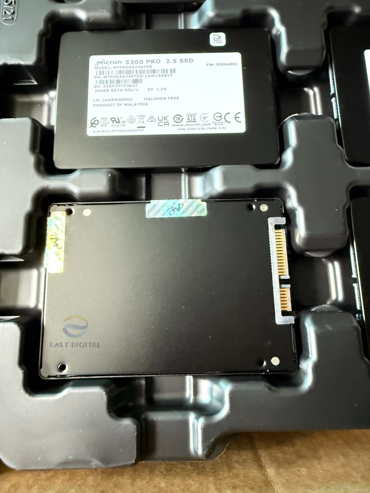 Micron 5300 PRO MTFDDAK240TDS 240GB 2.5" 6Gb/s SATA SSD MTFDDAK240TDS-1AW1ZABYY