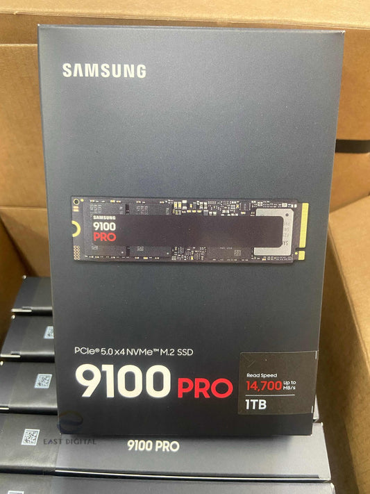 Samsung 9100 PRO MZ-VAP1T0 1TB PCIe 5.0 x4 NVMe M.2 2280 Solid State Drive 2025+