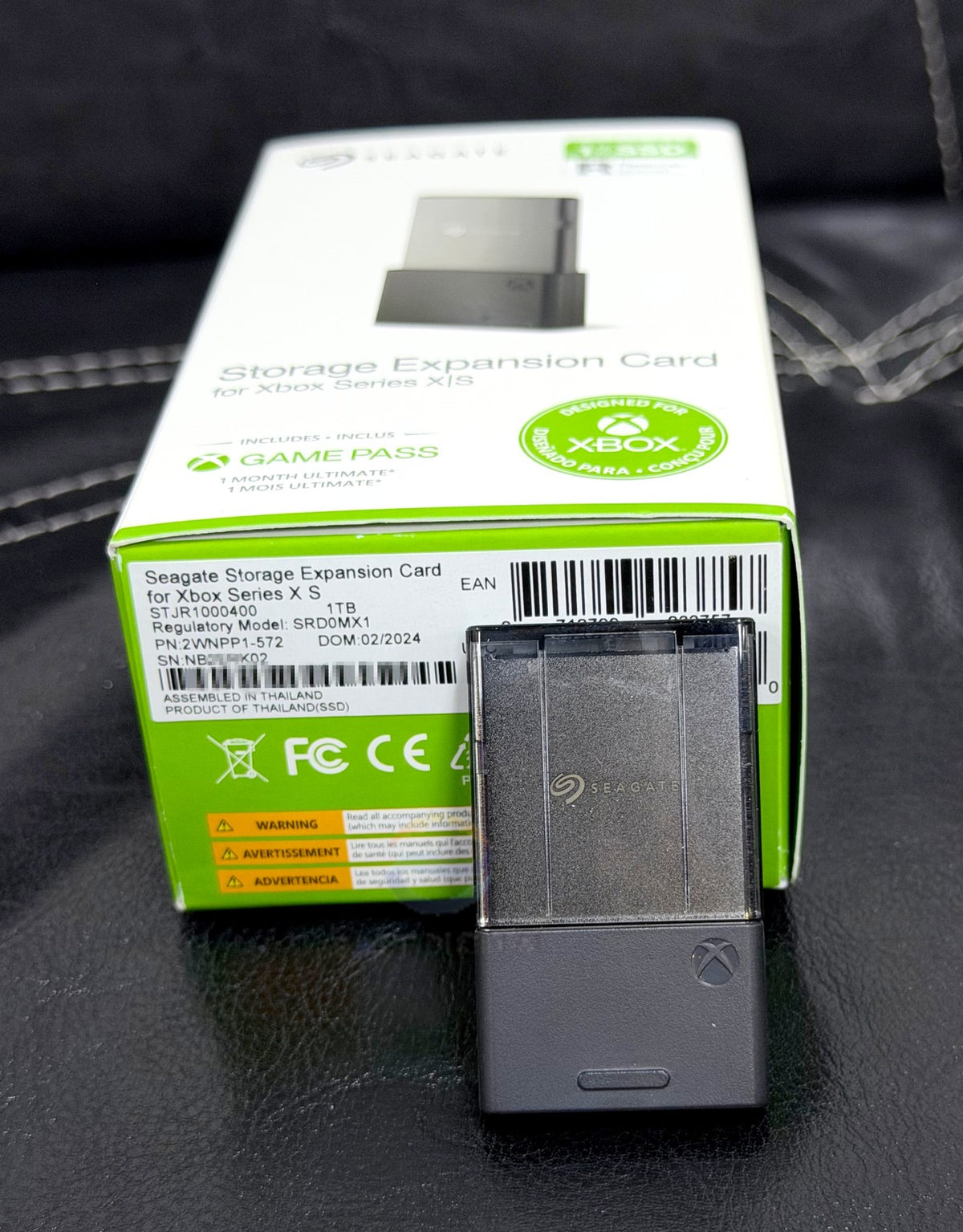 STJR1000400 Seagate 1TB Storage Expansion Card for Xbox Series X/S SSD