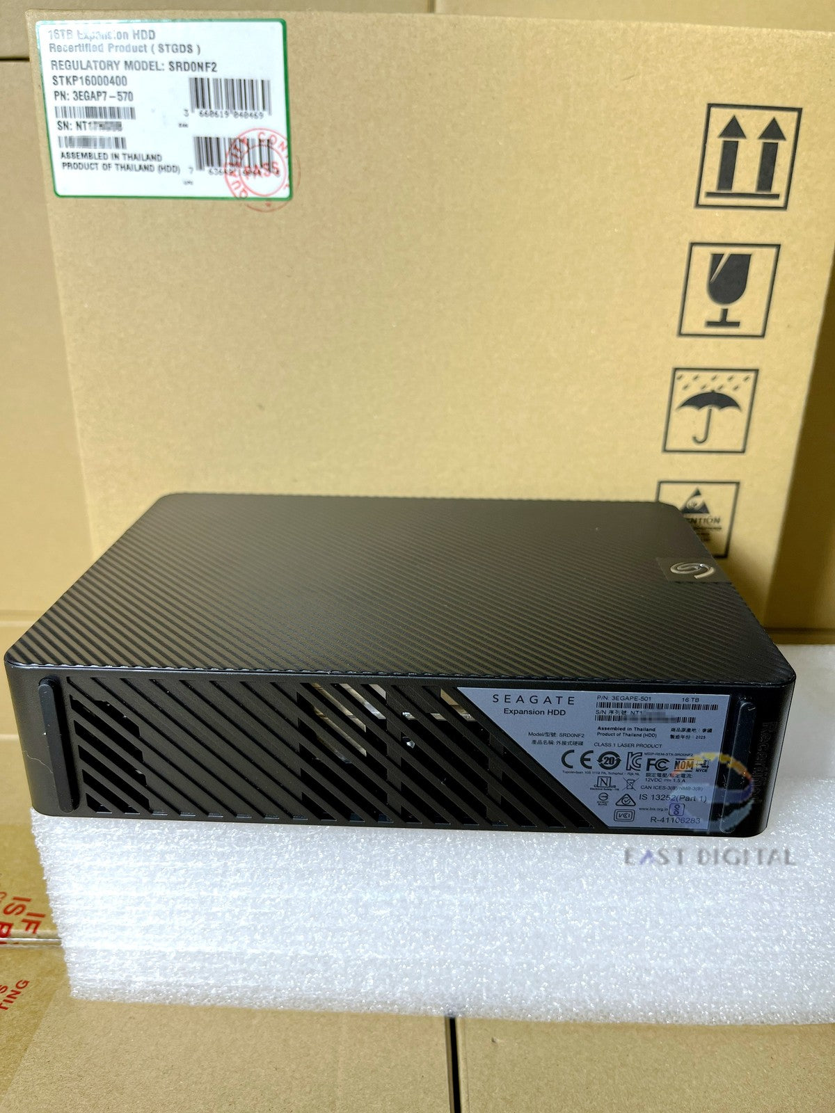 Seagate STKP16000400 16TB Expansion 3.5" USB 3.0 Desktop External Hard Drive