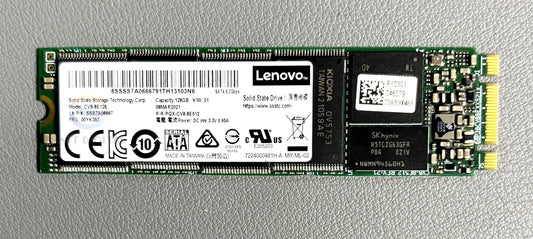 Lenovo 00YK353 CV8-8E128 7A06667LEN 128GB M.2 2280 SATA 6Gbps Solid State Drive