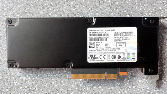 Samsung MZ-PLJ6T40 091FXC PM1735 6.4TB MZPLJ6T4HALA PCIE NVMe Solid State Drive