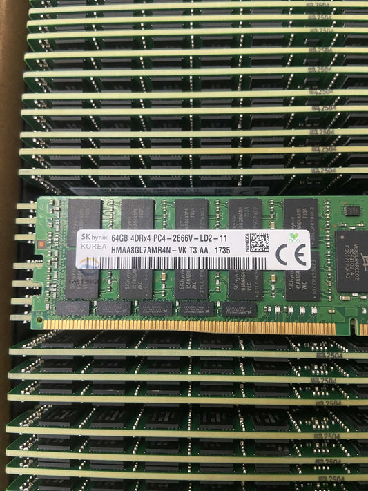 HP 64GB 2666V LRDIMM DDR4-2666 HMAA8GL7AMR4N-VK 815101-B21 840759-091 Memory RAM