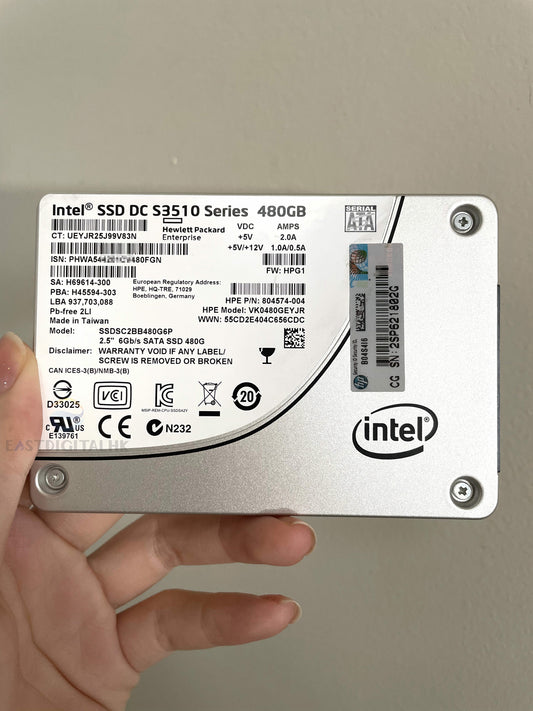 Intel DC S3510 480GB SSDSC2BB480G6 SSDSC2BB480G6P HPE 804574-004 2.5 SATA SSD