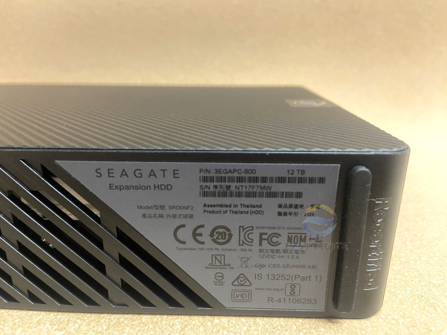 Seagate STKP12000400 12TB Expansion 3.5" USB 3.0 Desktop External Hard Drive