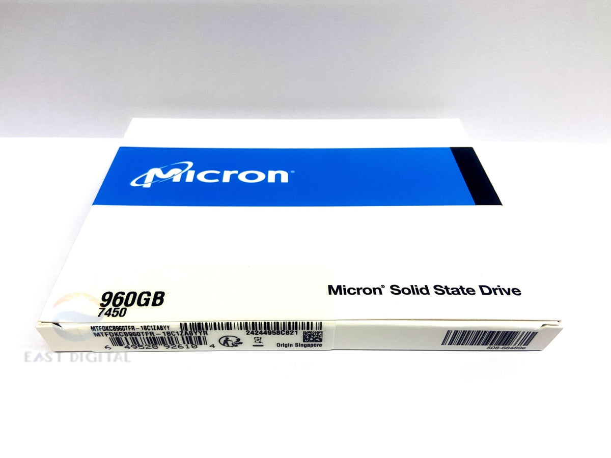 Micron MTFDKCB960TFR 7450 PRO 960GB U.3 NVMe PCIe Gen4 x4 1BC1ZABYY SSD