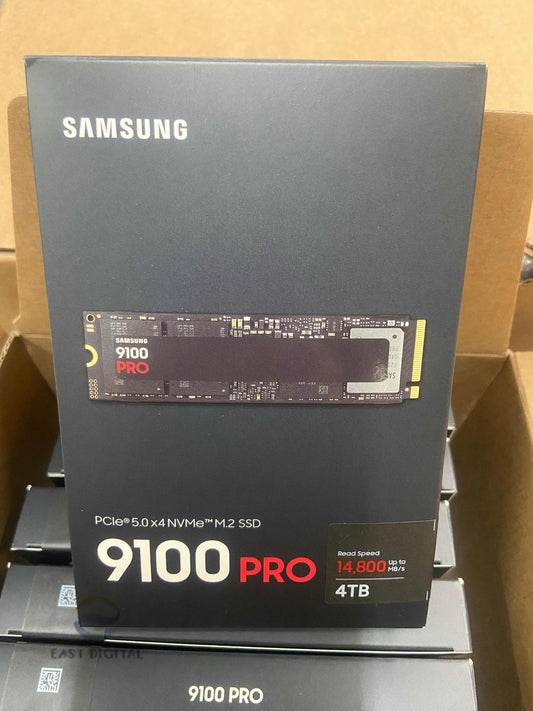 Samsung 9100 PRO MZ-VAP4T0 4TB PCIe 5.0 x4 NVMe M.2 2280 Solid State Drive 2025+