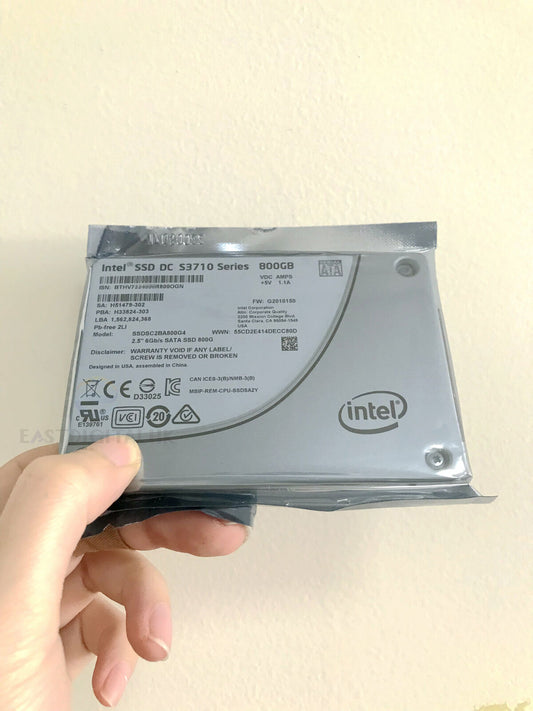 Intel SSD DC S3710 Series 800GB 2.5" SATA 6Gb/s 20nm MLC 7mm SSDSC2BA800G4 New