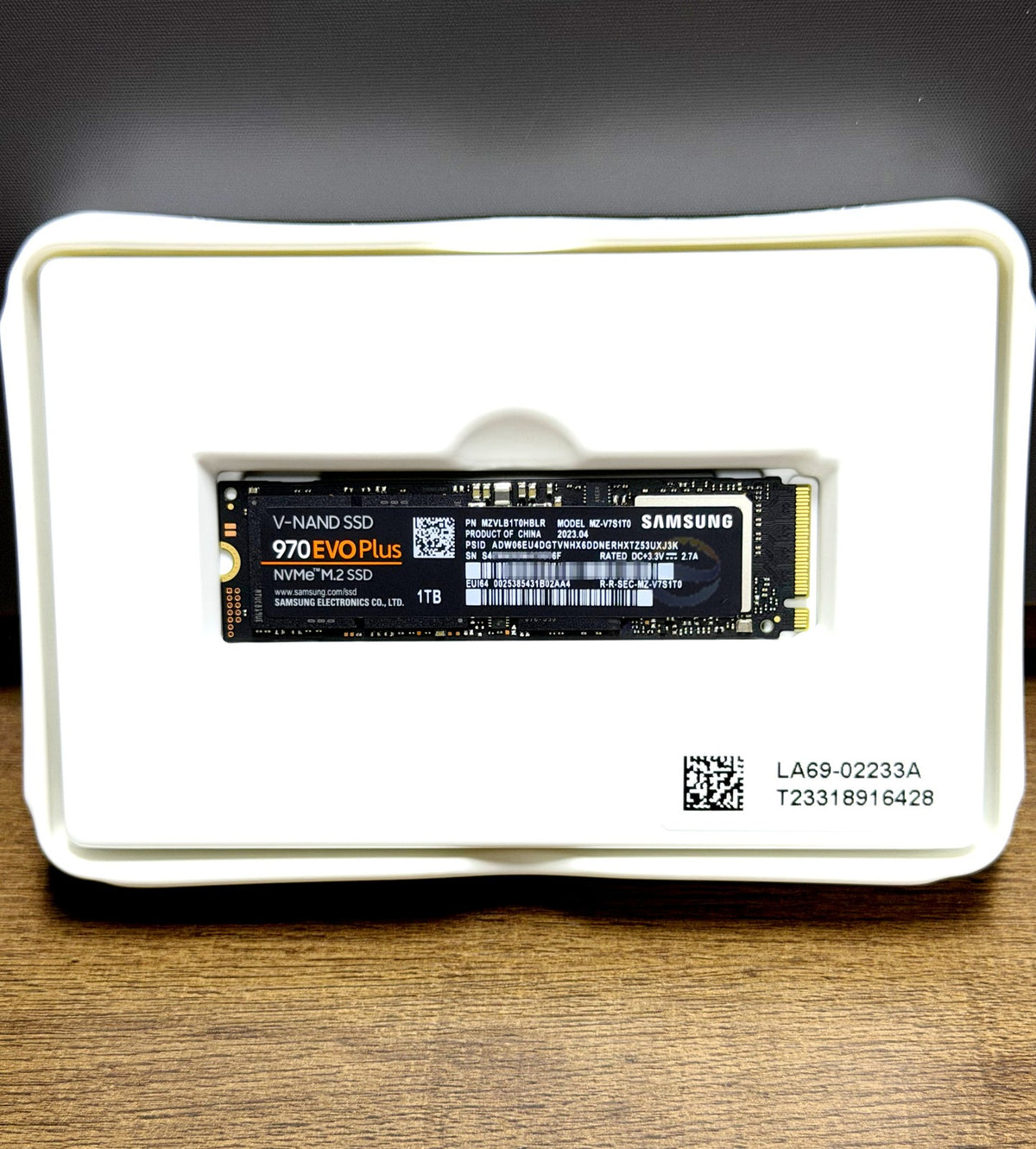 Samsung MZ-V7S1T0 970 EVO Plus 1TB M.2 NVMe PCIe3.0 512MB MZVLB1T0HBLR SSD New
