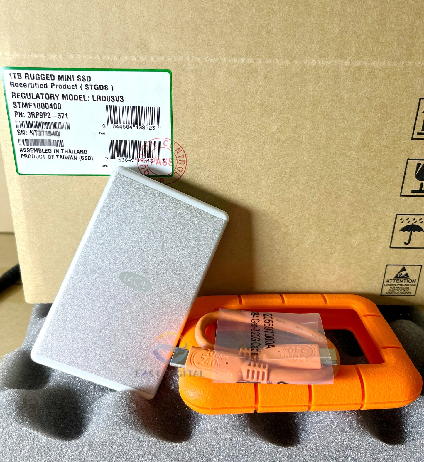 Seagate 500GB 1TB 2TB LaCie Game Xbox One Touch Rugged Mini USB3.0 External SSD